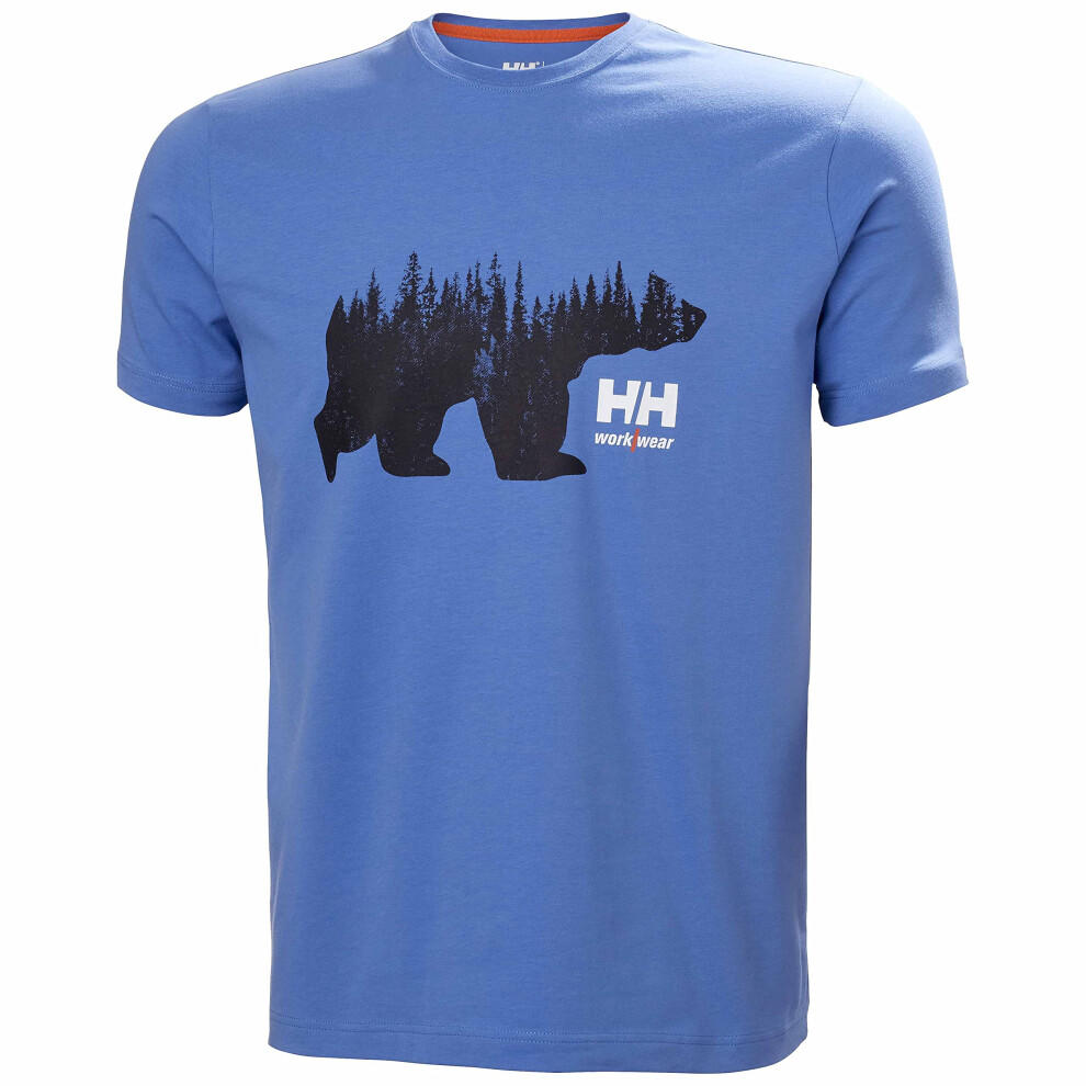 Helly-Hansen Men's Workwear Graphic T-Shirt  Stone Blue - M