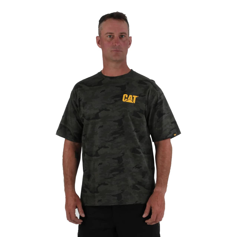 Caterpillar Men's Trademark T-Shirt (Regular and Big & Tall Sizes)  Ni