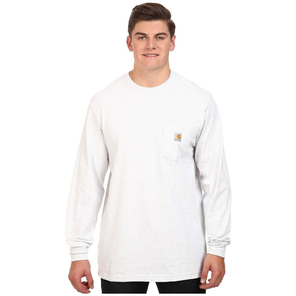 Carhartt Men's Loose Fit Heavyweight Long-Sleeve Pocket T-Shirt (Close