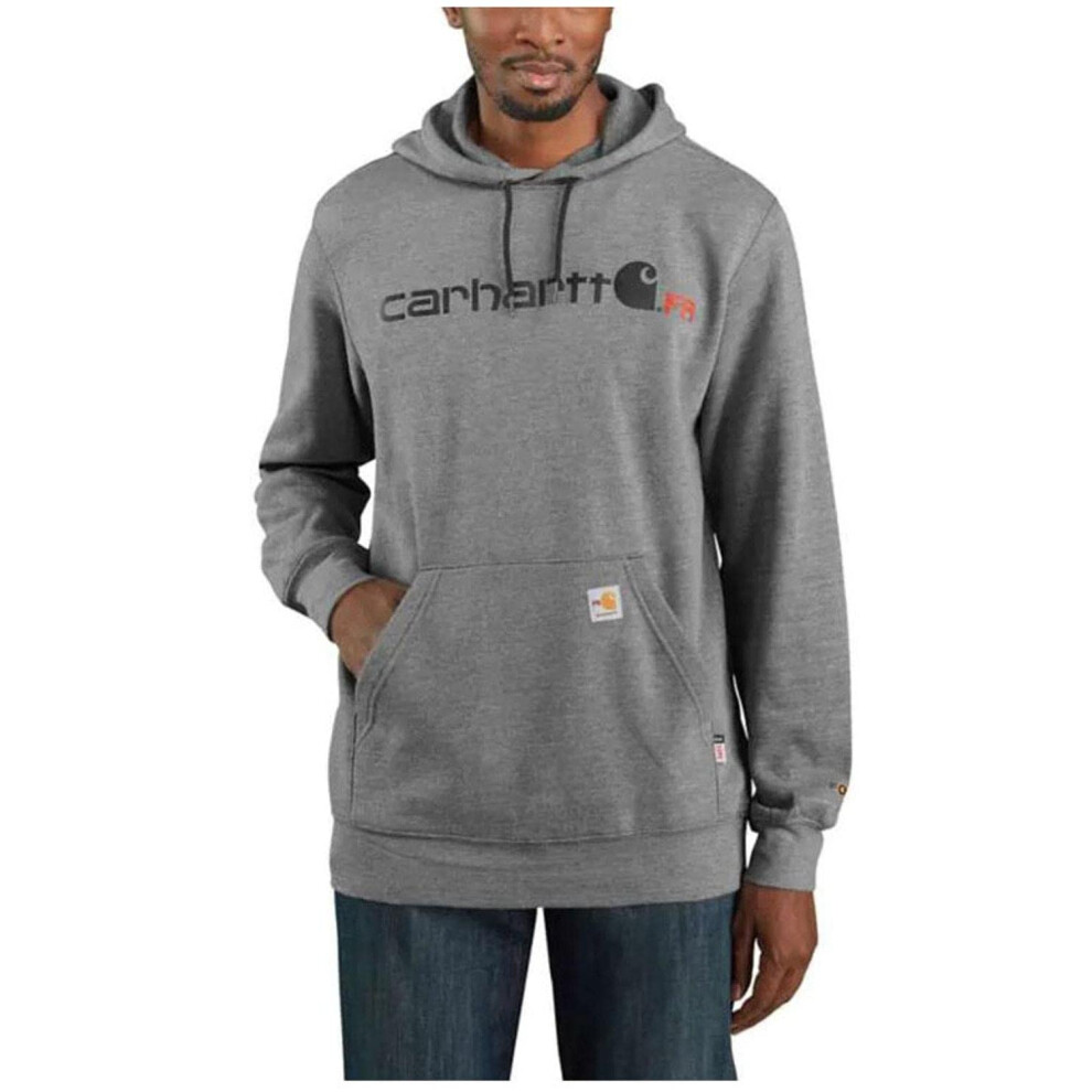 Carhartt Men's Flame-Resistant Force Original Fit Midweight Hooded Swe