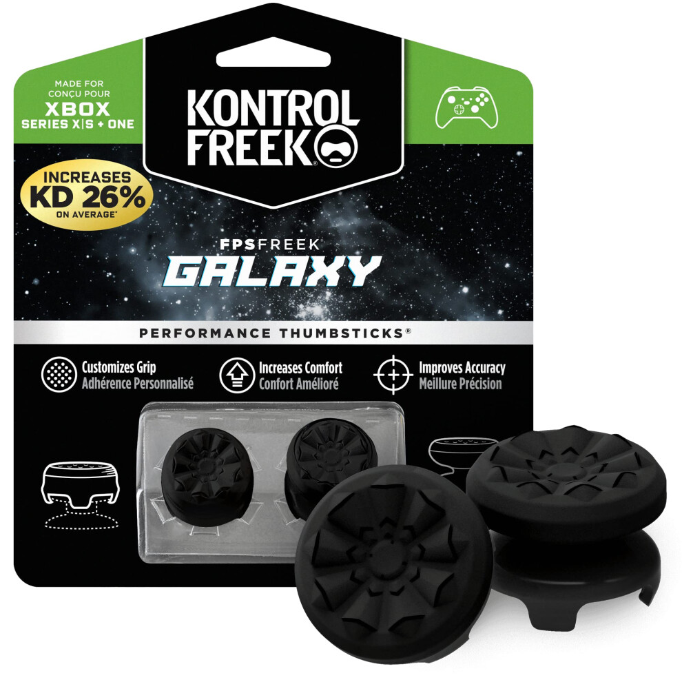 KontrolFreek FPS Freek Galaxy Black for Xbox One and Xbox Series X Con