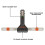 Black + Decker BLACK+DECKER MarkIT Picture Hanging Kit (BDMKIT101C) 2