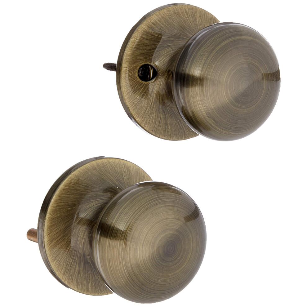 Master Lock BCO0405 Passage Knob  Antique Brass