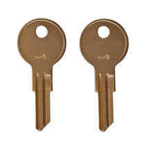 8025 par af 2 n?gler til 1998-2012 Coleman Pop-Up Camper Step Op Door 8025 Udskiftningsn?gle Forudsk?ring til kode med Keys22