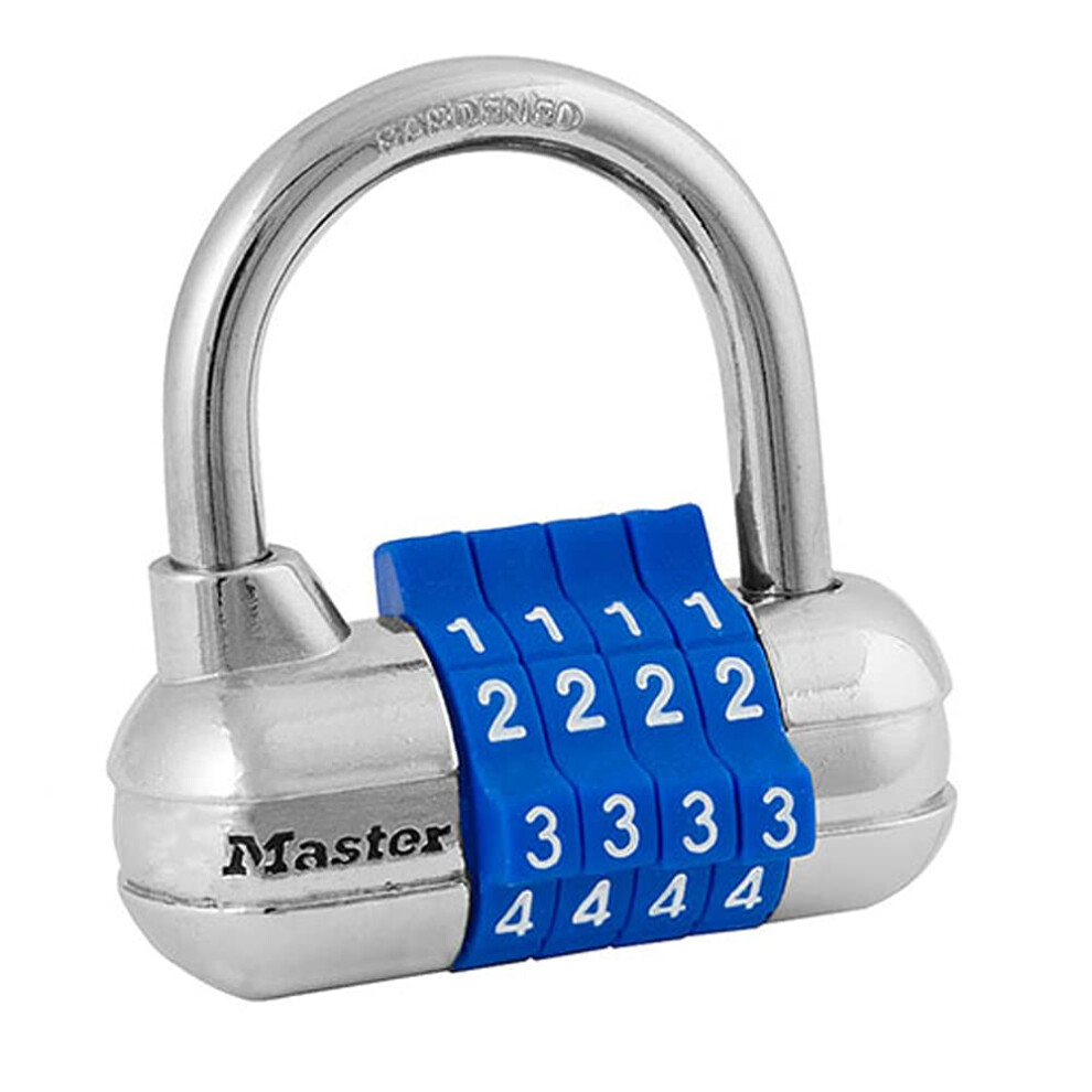 Master Lock Set Your Own Combination Padlock  Gym Locker Locks with Co