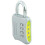Master Lock Master Lock 653D Λουκέτο με Συνδυασμό, 1 Τεμάχιο, Διαφορετικά Χρώματα, 2 Τεμάχια 2