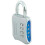 Master Lock Master Lock 653D Λουκέτο με Συνδυασμό, 1 Τεμάχιο, Διαφορετικά Χρώματα, 2 Τεμάχια 3