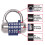 Master Lock Master Lock Padlock  Set Your Own WORD Combination Lock  2-1/2 in. Wid 2