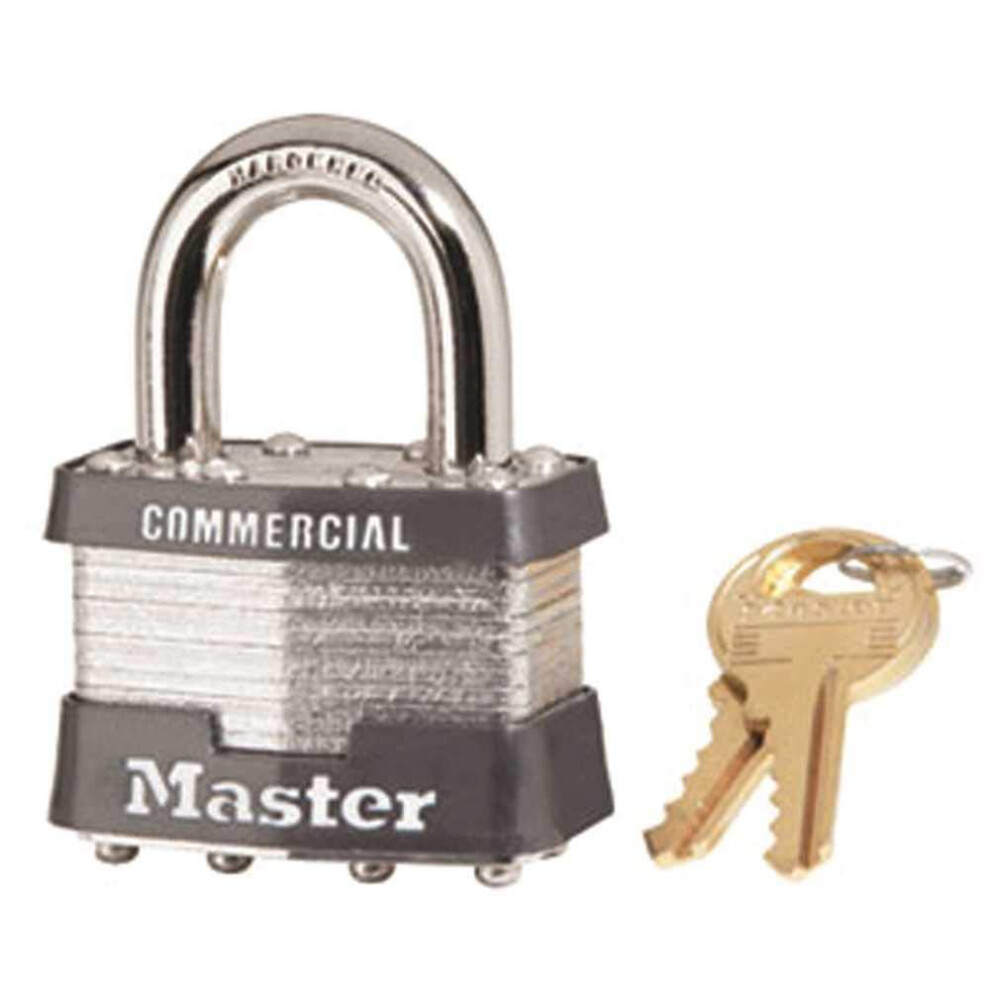 MASTERLOCK CO 1KA-2035 1-3/4""  Laminated Steel Padlock  Keyed Alike t