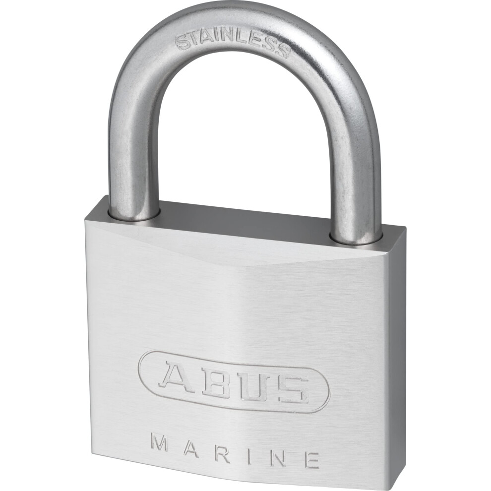 ABUS 75IB/50 KD Marine Grade Chrome Plated Brass Padlock  Stainless St