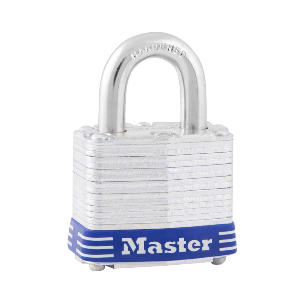 Master Lock 3D Outdoor Padlock with Key  1 Pack  Silver