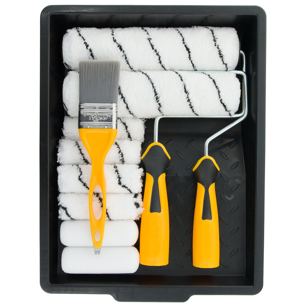 Coral 10501 Paint Kit with Headlock and Mini Roller Frame and Hybrid B