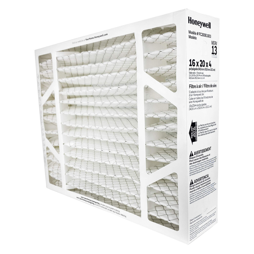 Honeywell Home Media Air Filter 16 x 20 x 4 MERV 13 (1 pk)