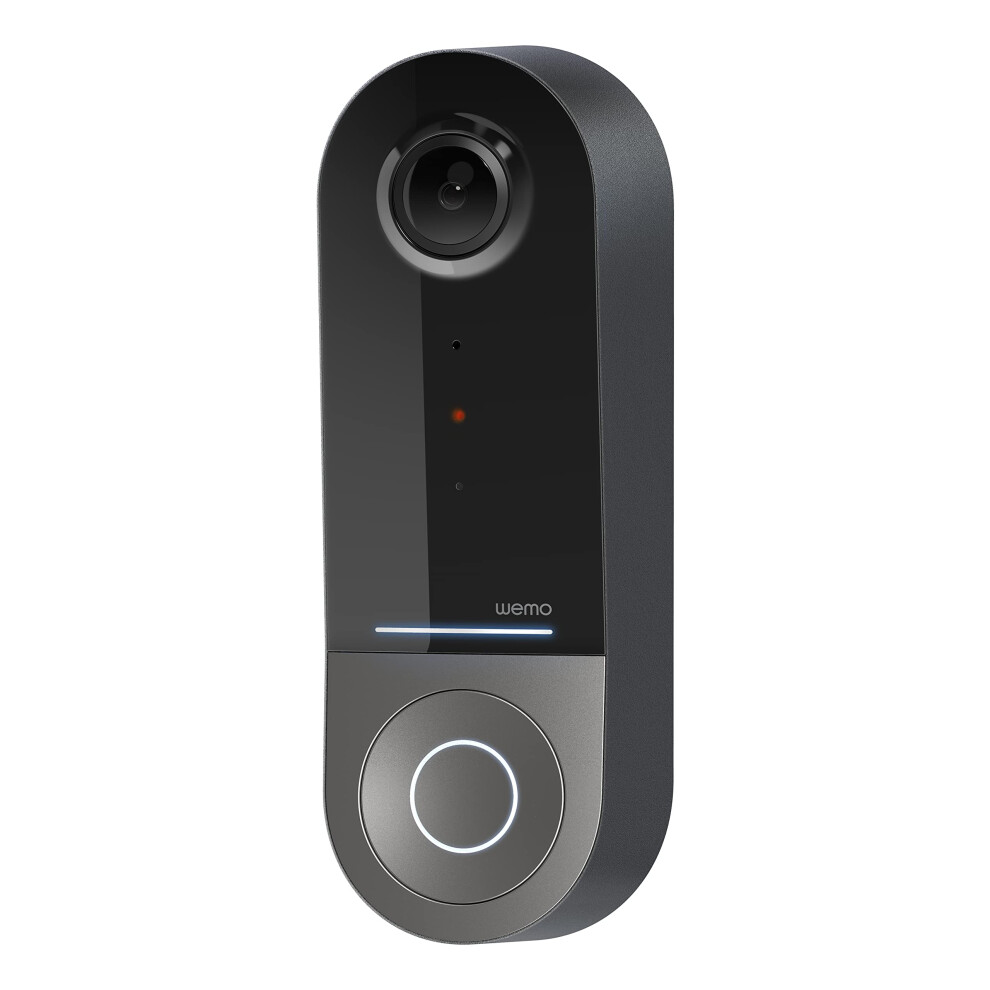 WeMo Smart Video Doorbell - Apple HomeKit Secure Video with HDR - Smar