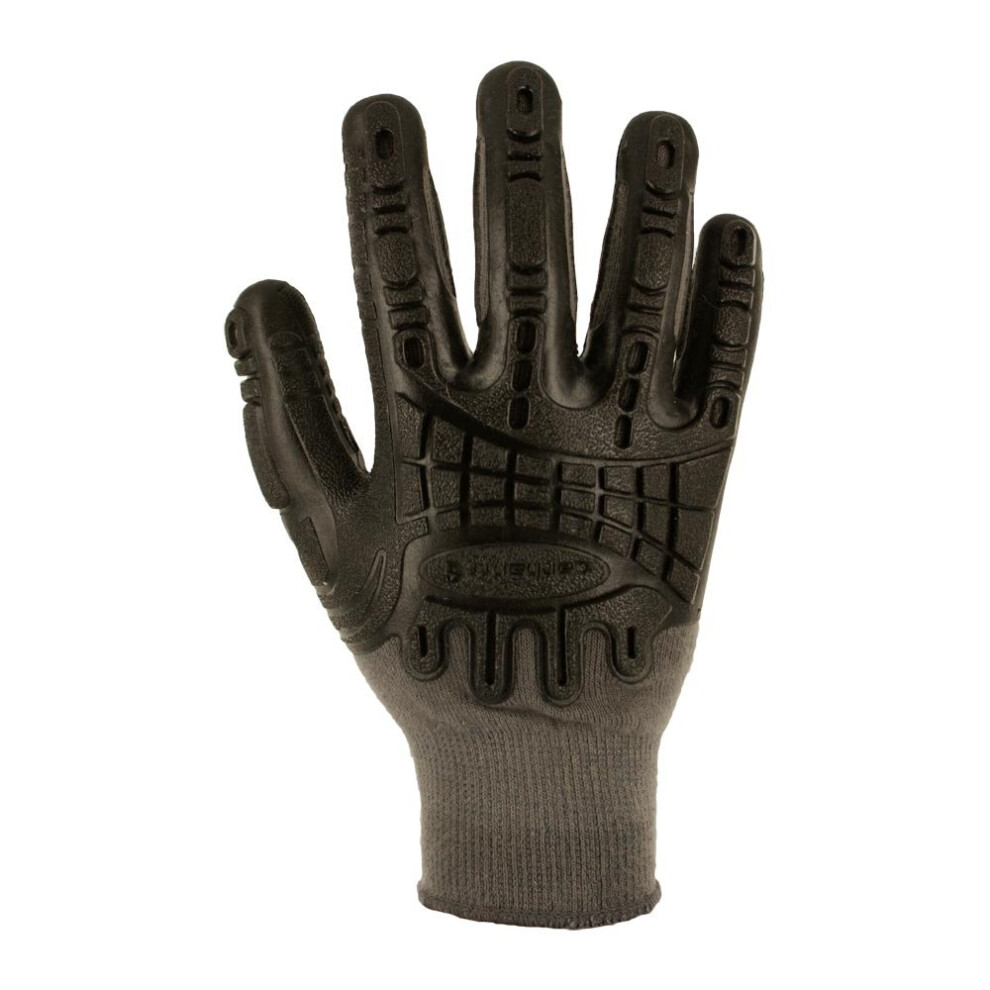 Carhartt Men's Impact C-Grip Work Glove  Grey  X-Large (Pack of 1)