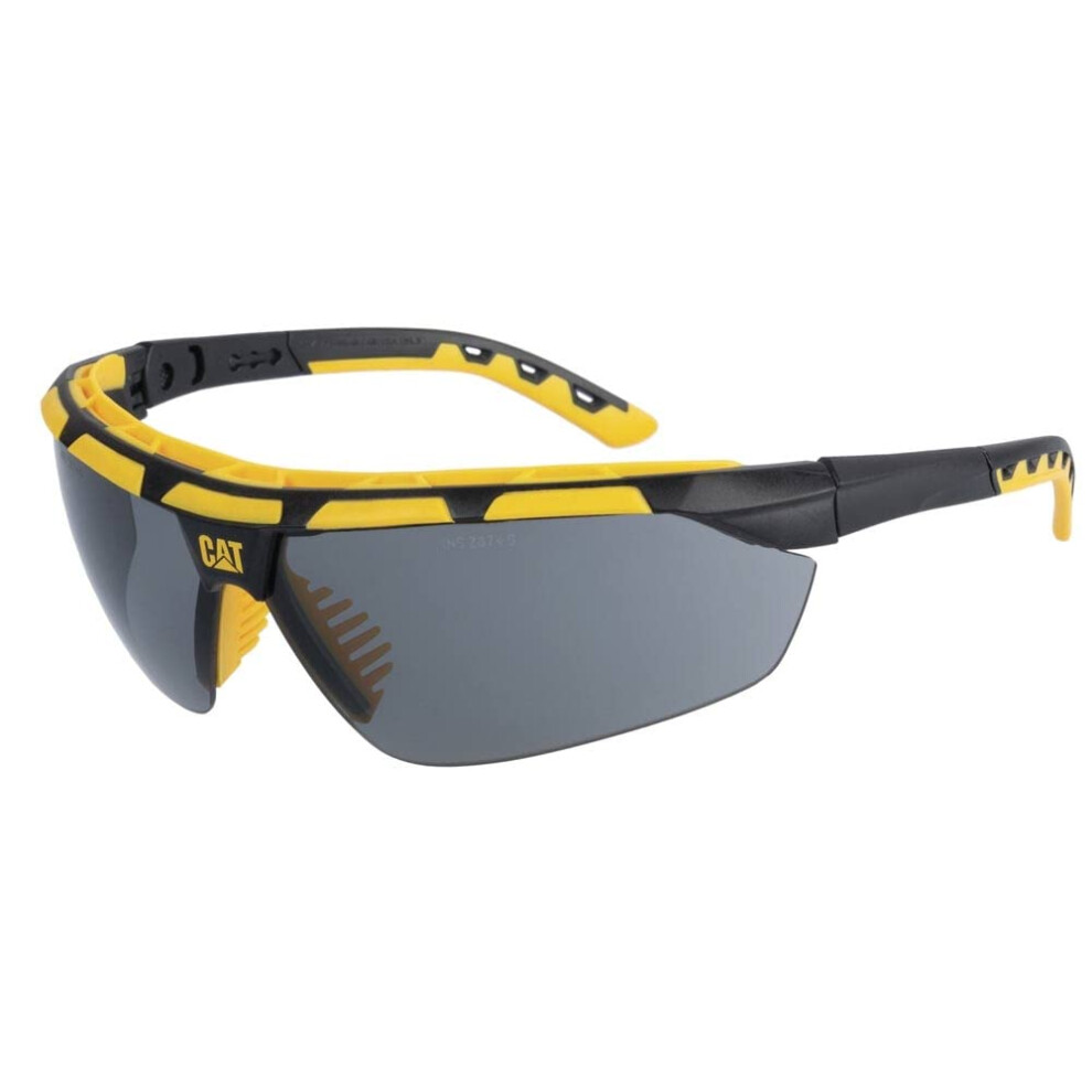 Caterpillar Ectoshield Safety Glasses Smoke One Size