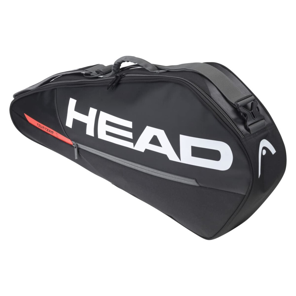 HEAD Unisex's Tour Team Racket Bag  Black/Orange  One Size