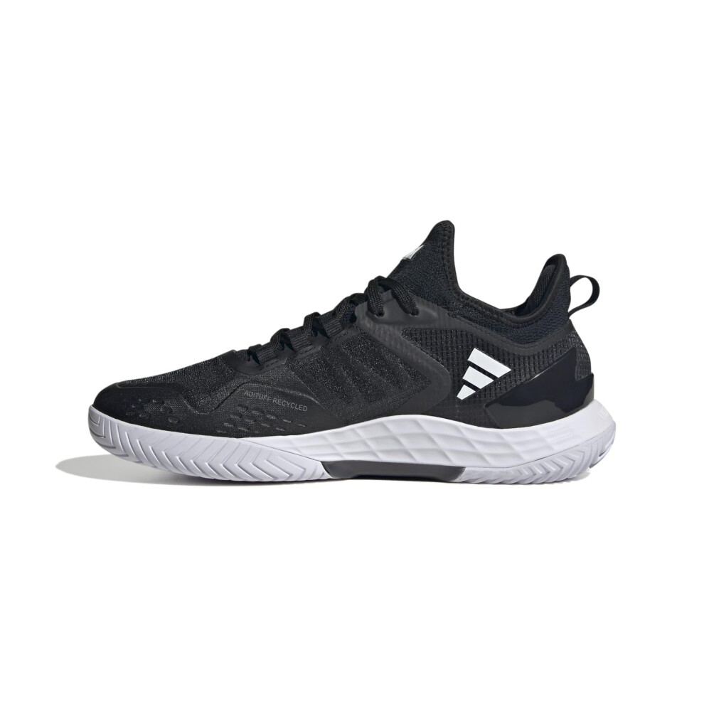 adidas Men's Adizero Ubersonic 4.1 Tennis Sneaker  Black/White/Grey  6