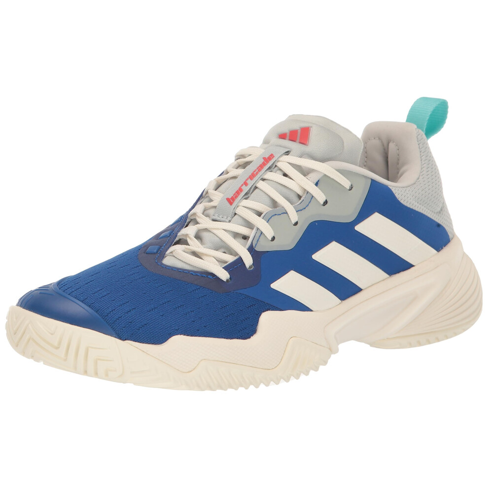 adidas Women's Barricade Sneaker  Team Royal Blue/Off White/Bright Red