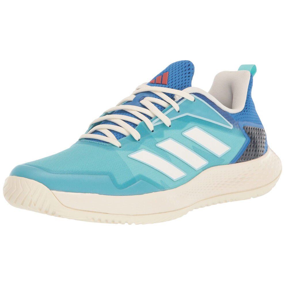 adidas Men's Defiant Speed Sneaker  Light Aqua/Off White/Bright Royal