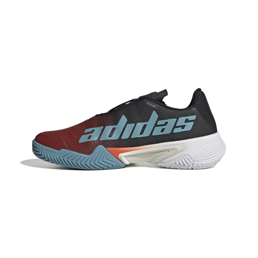 adidas Men's Barricade Tennis Shoe  Preloved Red/Preloved Blue/Better