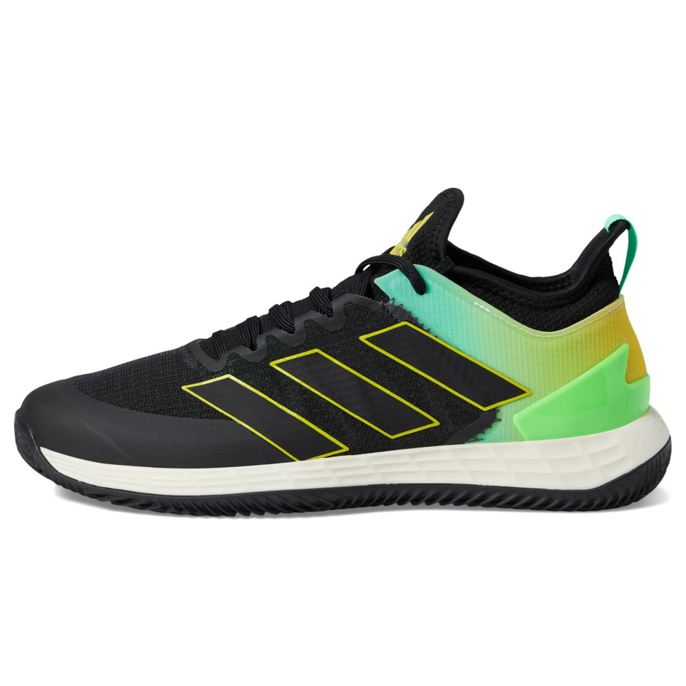 adidas Men's Adizero Ubersonic 4 Tennis Shoe  Black/Black/Beam Yellow