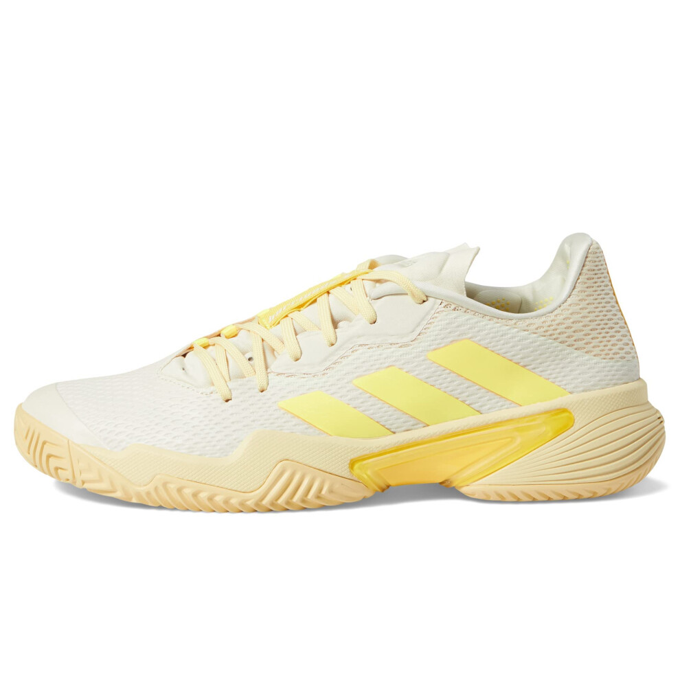 adidas Men's Barricade Tennis Shoe  Ecru Tint/Beam Yellow/Almost Yello