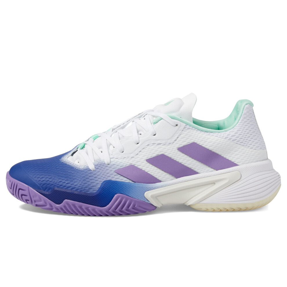 adidas Women's Barricade Sneaker  Lucid Blue/Violet Fusion/Pulse Mint