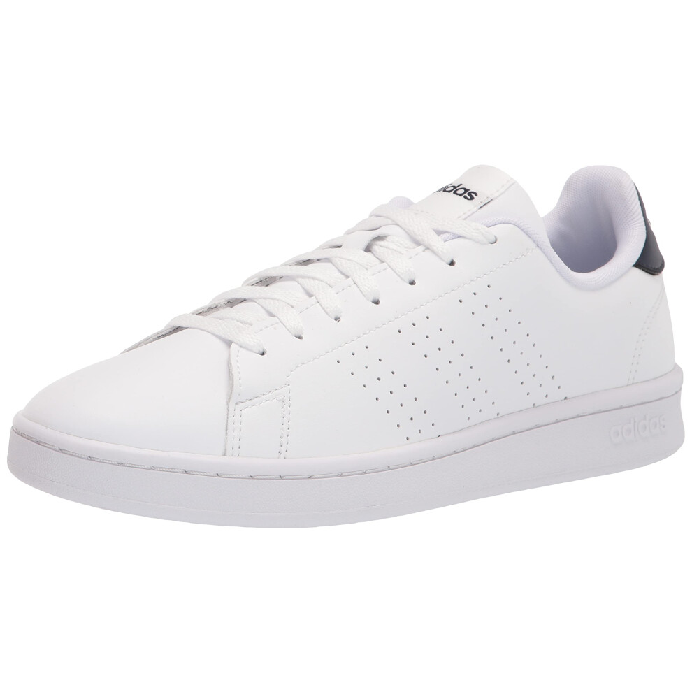 adidas Men's Advantage Racquetball Shoe  White/Cloud White/Ink  12