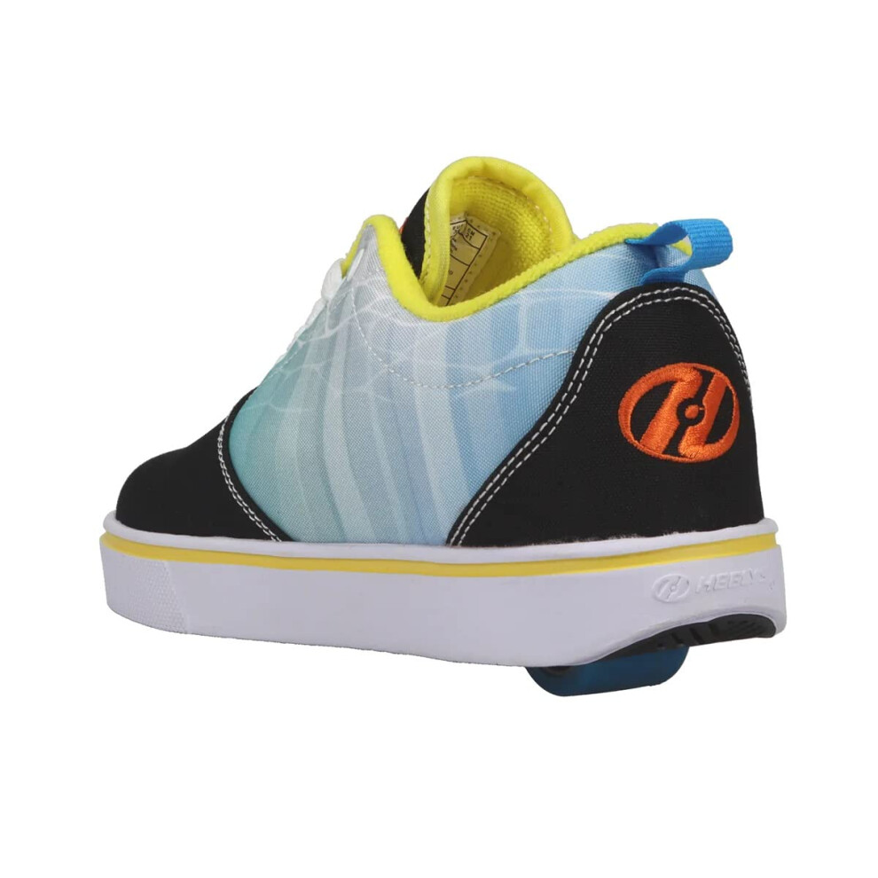 HEELYS Boy's Spongebob Pro 20 (Little Kid/Big Kid/Adult) Black/Yellow/