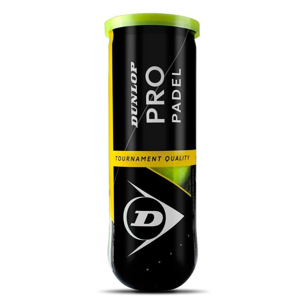 Dunlop Sports Dunlop Pro Padel  3-ball can  Yellow