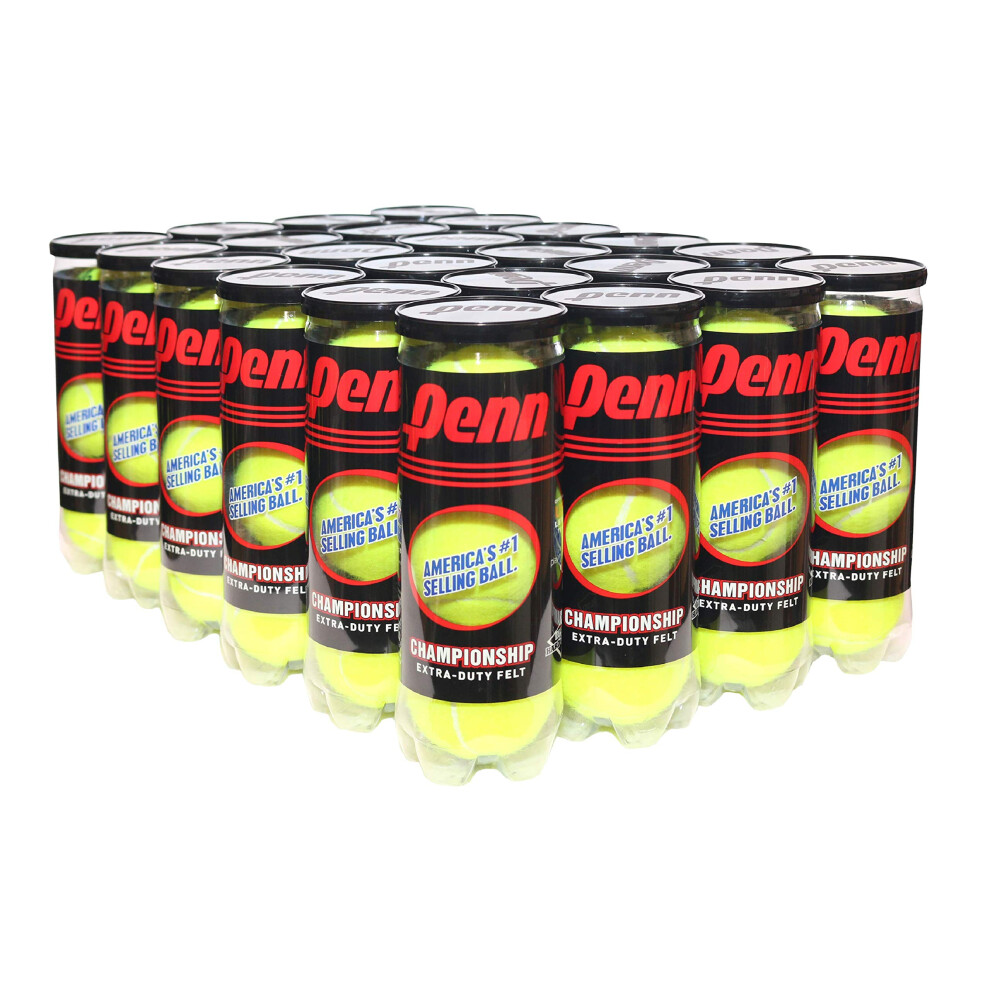 Penn Championship Tennis Balls - Extra Duty Felt Pressurized Tennis Ba