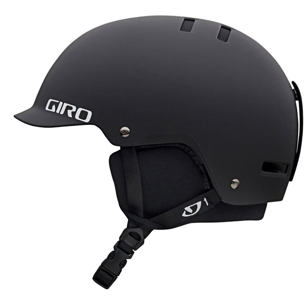 Giro Surface S Snowboard Ski Helmet (Matte Black  Medium)