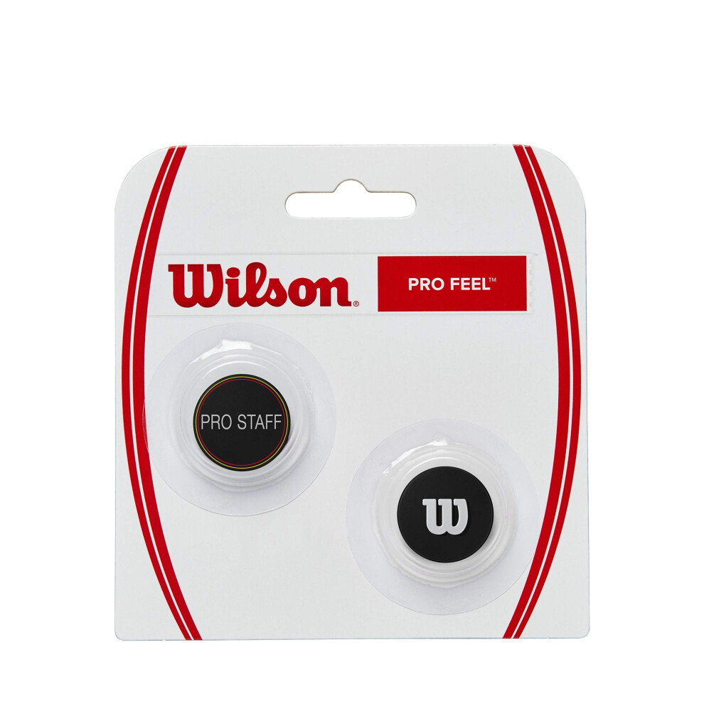 WILSON unisex adult Pro Feel Pro Staff dampener  Red  2 US