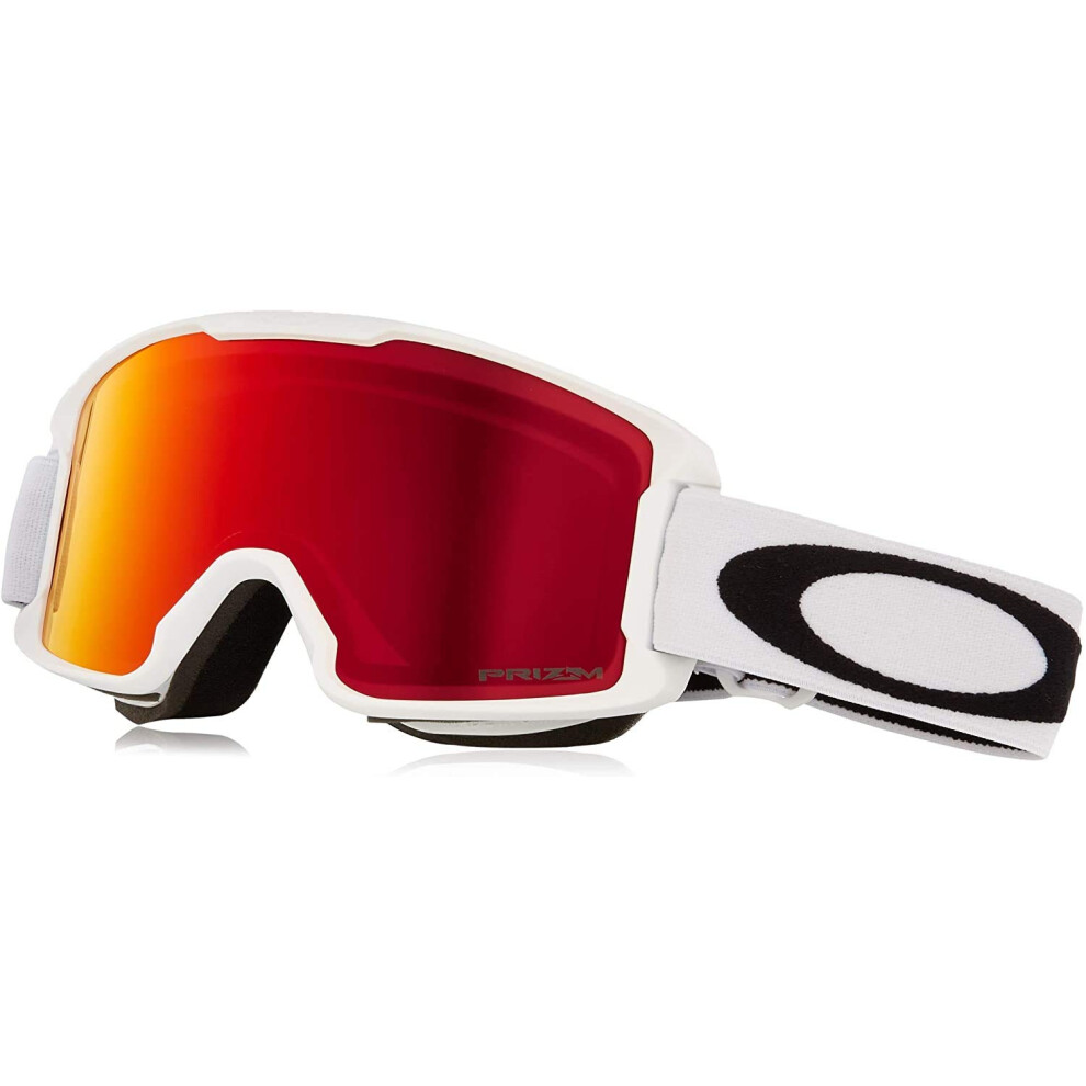 Oakley Line Miner XS Matte White Prizm Torch Iridium  Matte White Stra