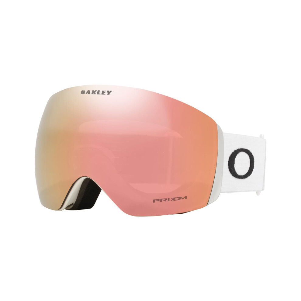 Oakley Flight Deck Matte White with Prizm Rose Gold  Large