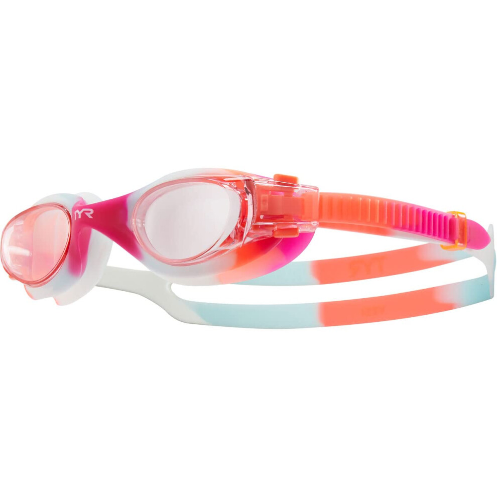 TYR Vesi Tie Dye Youth Fit  Pink Pink White  NA