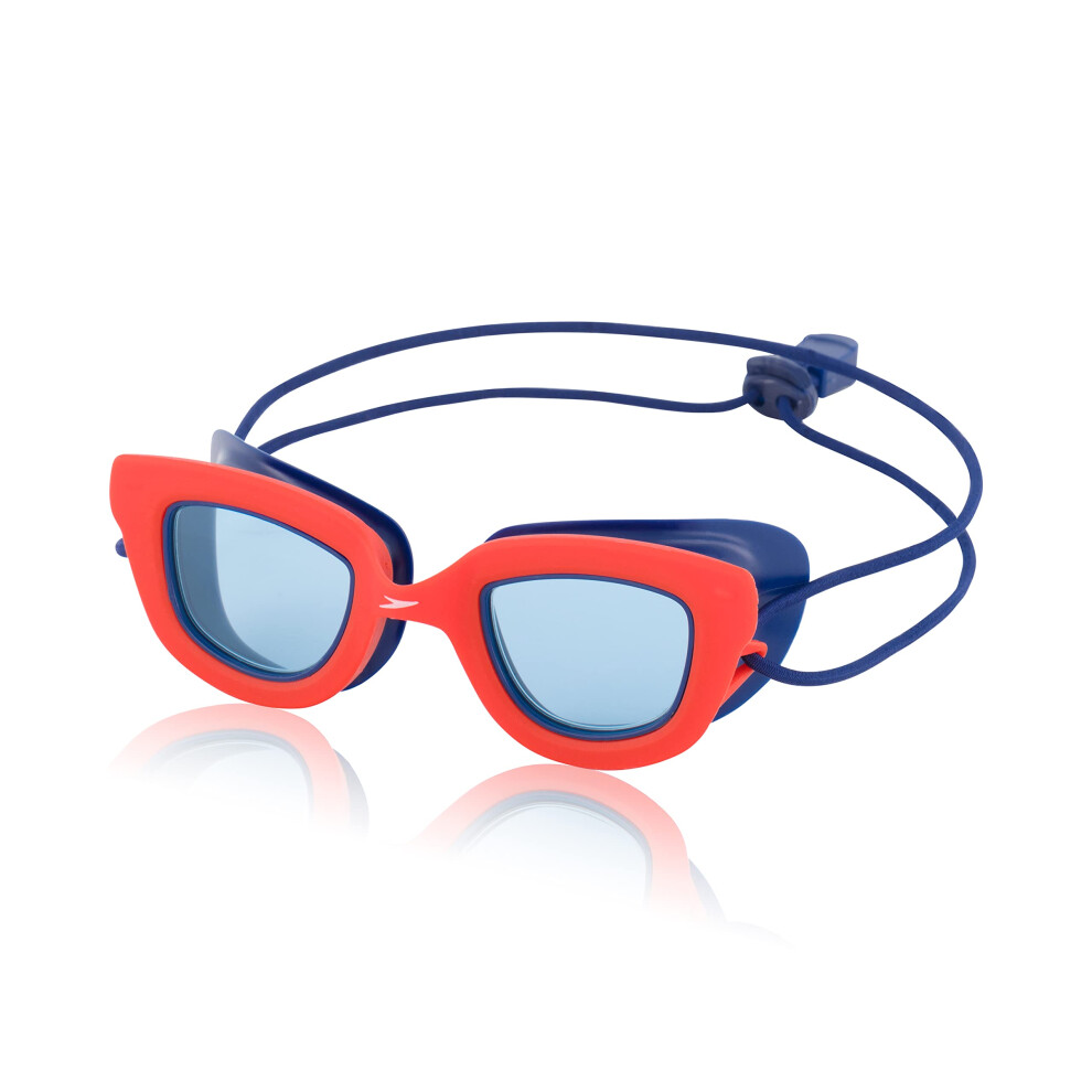 Lunettes de natation unisexes pour enfants Speedo Sunny G, 3     8 ans, Speedo Rouge/Cobalt