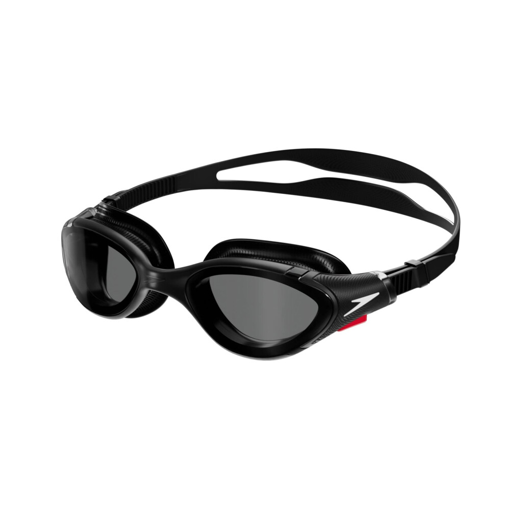 Speedo Unisex-Adult Swim Goggle Biofuse 2.0  Black/White/Smoke