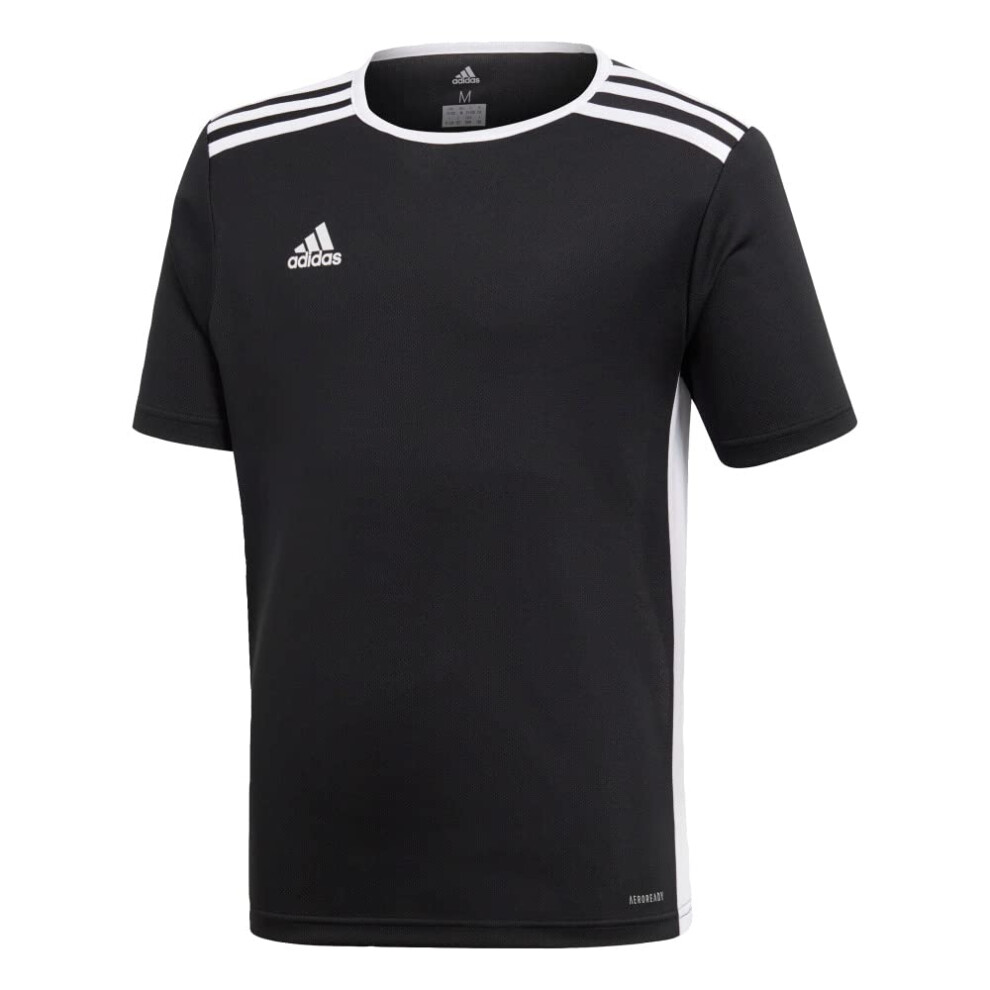 adidas Boys' Entrada 18 Jersey  Black  Medium