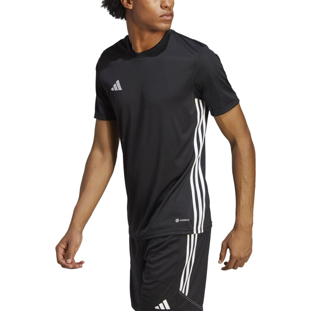 adidas Men's Size Equipo 23 Jersey  Black/White  X-Large/Tall