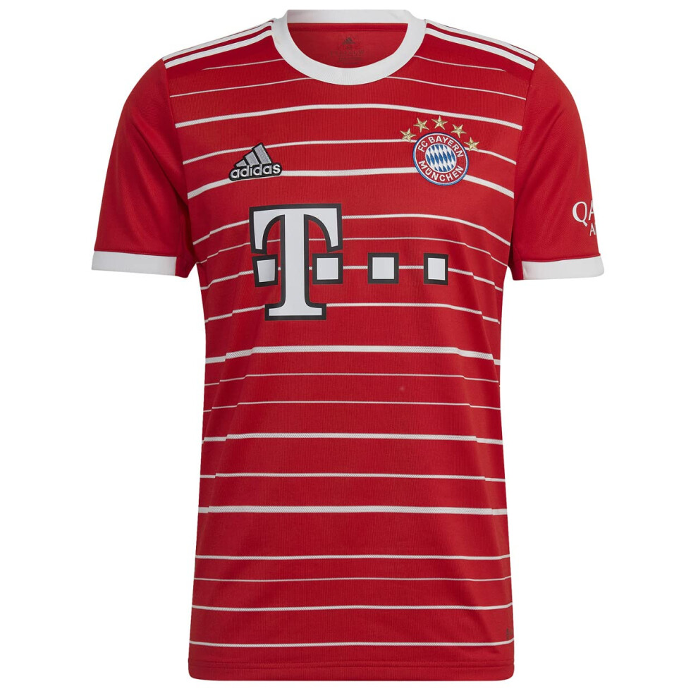 adidas FC Bayern 22/23 Home Jersey (as1  Alpha  l  Regular  Regular  L