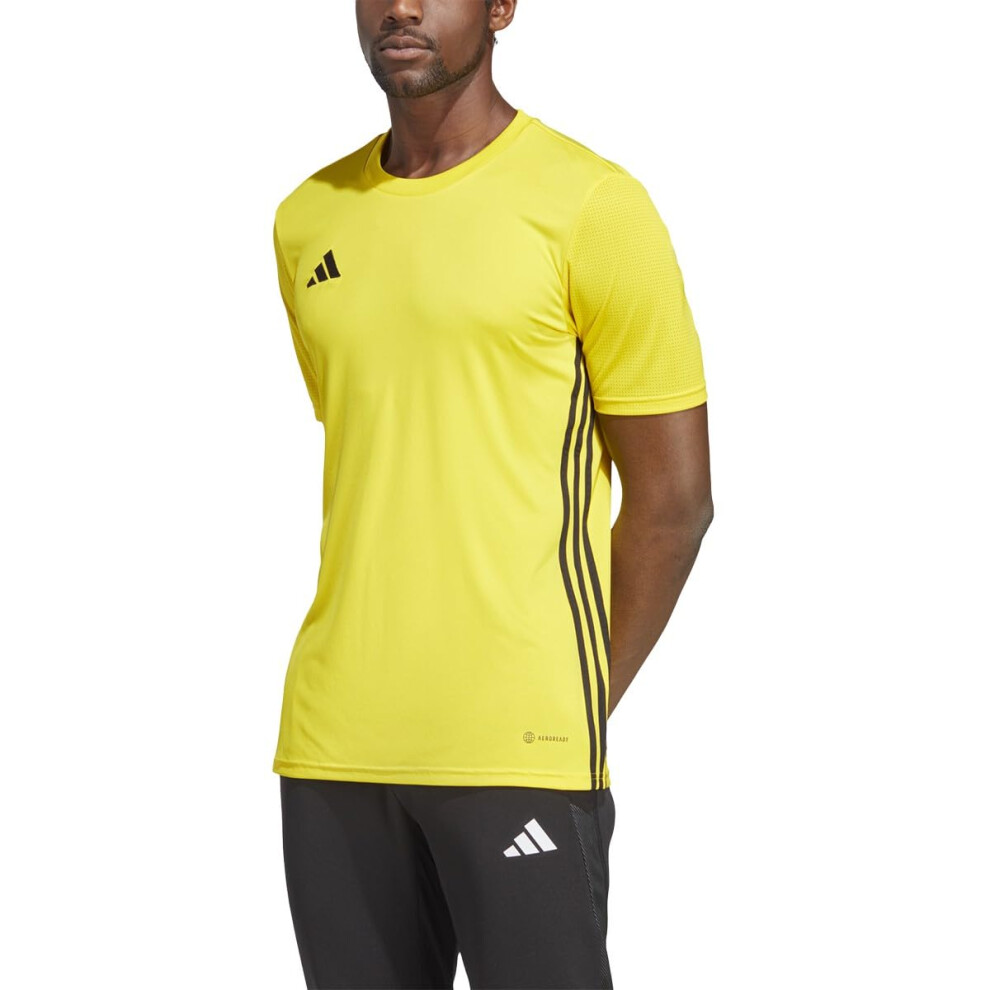 adidas Men's Equipo 23 Jersey  Team Yellow/Black  X-Large