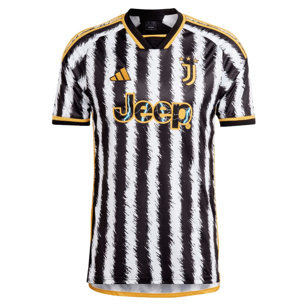 adidas Men's Soccer Juventus 23/24 Home Jersey (as1  Alpha  xx_l  Regu