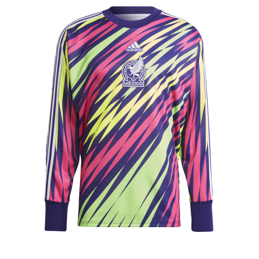 adidas Mexico Icon Goalkeeper Jersey Men's  Purple  Size L