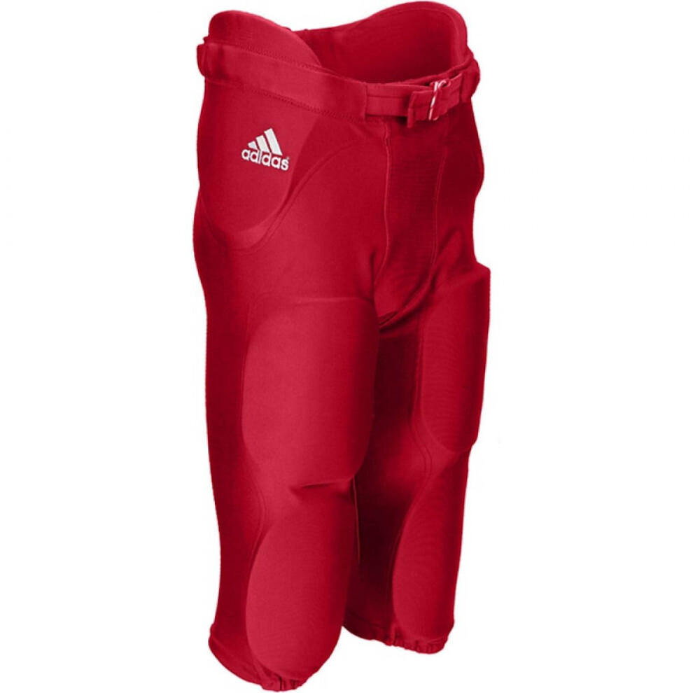 adidas Youth Audible Padded Football Pant M Power Red