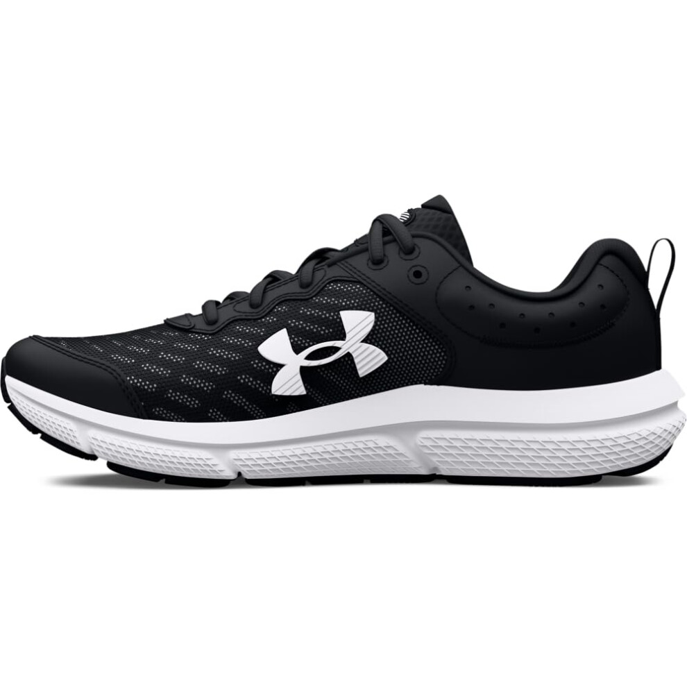 Under Armour Boys' Grade School Assert 10  (001) Black/White/White  6