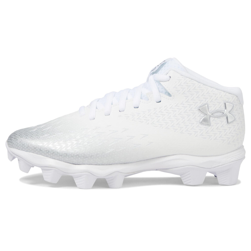 Under Armour Boys' Spotlight Franchise RM JR 4  (100) White/White/Meta