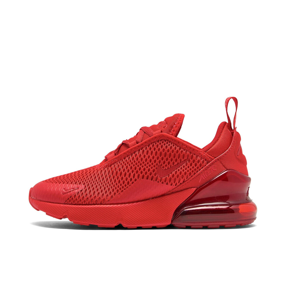 Nike Boy's Air Max 270 (Big Kid) University Red/University Red/Black 5