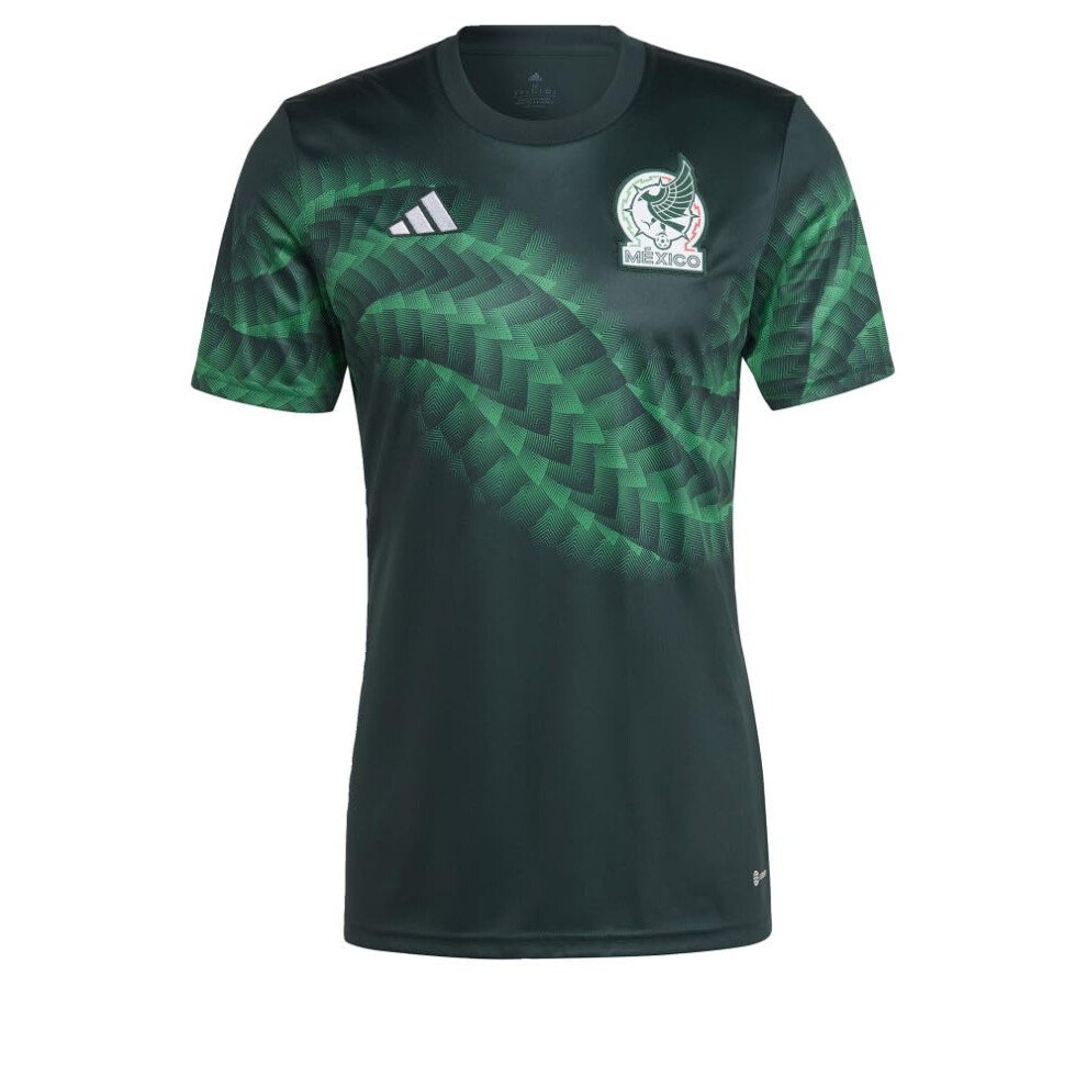 adidas Mexico Pre-Match Jersey Men's  Green  Size L